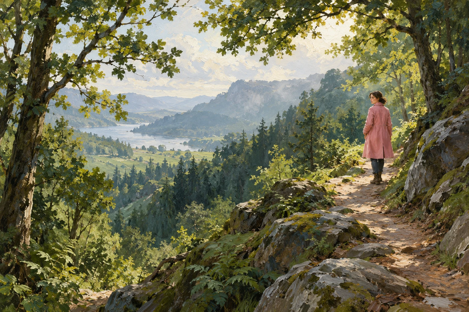 Ilustración IA de una persona ficticia que mira atrás en un sendero imaginario; no representa una devolución garantizada ni una operación de inversión.